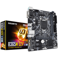 купить Материнская плата GIGABYTE B365M D2V LGA1151 B365  PCI-E Dsub+DVI GbLAN SATA MicroATX 2DDR4 в Алматы фото 1