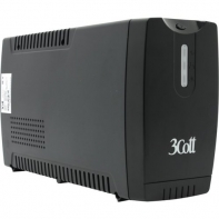 купить Источник бесперебойного питания 3Cott-650-CNL, Connect line, Smart, AVR, 650VA/390W, 12V/7Ah, Schuko*3, USB, RJ11, LED в Алматы фото 1