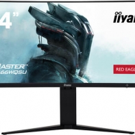 купить Монитор жидкокристаллический Iiyama LCD 34" [21:9] 3440x1440(UWQHD) VA, Curved, nonGLARE, 400cd в Алматы фото 1