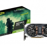 купить Видеокарта Manli PCI-E NVIDIA GTX1660 Super <6GB GDDR6 192-bit, DVI, HDMI, DP> в Алматы фото 1