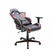 купить Игровое компьютерное кресло, DX Racer, OH/FH08/NR, ПУ экокожа, Вид наполнителя: губчатая пена высокой плотности (52 кг/м?), Металлическая основа кресла, Механизм качания: топ-ган, Прорезиненные колеса в комплектации, Черный-красный в Алматы фото 3