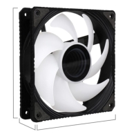 купить Корпусной вентилятор 2E GAMING AIR COOL INFINITY ACF120IW-ARGB, 120mm, 1200rpm, 3pin, 3pin+5VAura, 2 в Алматы фото 3