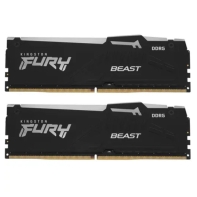 купить Комплект модулей памяти Kingston FURY Beast KF548C38BBAK2-64 DDR5 64GB (Kit 2x32GB) 4800MHz в Алматы фото 2