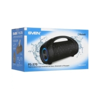 купить SVEN PS-370, черный, акустическая система 2.0, мощность 2х20Вт(RMS), Bluetooth, FM, USB, Водонепроницаемый (IPx5), подсветка, microSD, 2x3600mA*h в Алматы фото 3