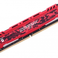 купить Оперативная память 4GB DDR4 2666MHz Crucial Ballistix Sport LT Red PC4-21300  16-18-18  NON-ECC BLS4G4D26BFSE                                                                                                                                              в Алматы фото 1