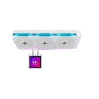 купить Водяное охлаждение для CPU Lian Li HydroShift II LCD-S 360TL 3x120mm White G89.GHS2LCDS36TFW.00 в Алматы фото 2