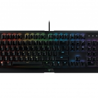 купить Клавиатура, Razer, BlackWidow X Chroma, RZ03-01760200-R3M1, Игровая, Механические переключатели Razer Green, Программируемые клавиши, USB, Подсветка Chroma 16.8 млн цветов с эффектами, Размер: 156*459*41 мм., Анг/Рус, Чёрный в Алматы фото 1