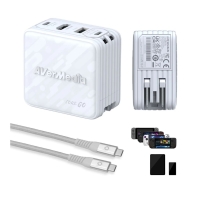 купить Карта видеозахвата Зарядный блок + передача данных  AverMedia Core GO, Charging 100W, white GC313 в Алматы фото 3