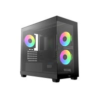 Купить Корпус Ocypus Gamma C52 BK ARGB mATX/ITX 3xUSB Черный Gamma-C52-BKD300XX-GL Алматы