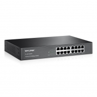 Купить Коммутатор 16-портовый Tp-Link TL-SF1016DS <16-port 10/100Mbit, 1U 13-дюймов, стоечный, металический корпус> Алматы