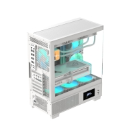 купить Компьютерный корпус Formula V Crystal E1 Cosmic White без Б/П в Алматы фото 3