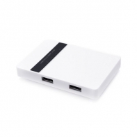 купить Расширитель USB, Deluxe, DUH4005WH, 4 Порта, USB 3.0 Hi-Speed, Дополнительное питание, Белый в Алматы фото 1