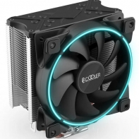 купить PCcooler GI-X5B, синий, 4-пин, 115X/775/AM4-FM2, 26.5дБ, 1000-1800 об/мин, Al+тепл.трубки, 160W в Алматы фото 1