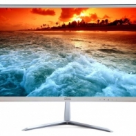 купить Монитор QmaxVision 22X600Н, Диагональ 21,5*, Цвет белый, Тип матрицы IPS, Время отклика 5мс, Максимальное разрешение 1920х1080, Соотношение сторон 16:9, Яркость 250 кд/м2, Углы обзора по Горизонтали / Вертикали 178&deg;/178&deg;, Контрастность 1000:1, Динами в Алматы фото 1
