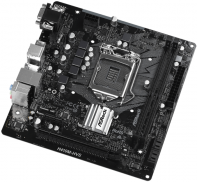 купить Материнская плата ASRock H410M-HVS LGA1200 2xDDR4 4xSATA D-Sub HDMI mATX в Алматы фото 2