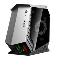 купить Корпус ПК без БП GameMax AUTOBOT <ATX,  3x120 Rainbow, 3.5x3, 2.5x3, Buttons 2, USB2.0x2, USB3.0x2, HD Audio  576x224x595mm> в Алматы фото 2