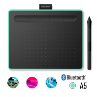 купить Графический планшет, Wacom, Intuos Medium Bluetooth (CTL-6100WLE-N), Зелёный в Алматы фото 4