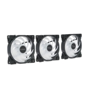 купить Комплект вентиляторов для корпуса PCCooler Halo ARGB, 3x12cm, 4pin, 1000-2000rpm, 72CFM, 29.1dB в Алматы фото 2