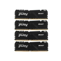 купить KINGSTON DRAM 64GB 3200MHz DDR4 CL16 DIMM (Kit of 4) FURY Beast RGB Black EAN: 740617319385 в Алматы фото 2