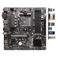 купить Материнская плата MSI PRO B550M-P GEN3 AM4 B550 4xDDR4 4xSATA3 RAID M.2 VGA HDMI DVI mATX в Алматы фото 1