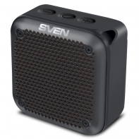 купить SVEN PS-88, black (7W, Bluetooth, TWS, Waterproof (IPx7), microSD, carbine, 1500mA*h) в Алматы фото 2
