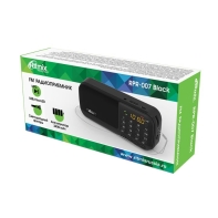 купить Радиоприемник портативный Ritmix RPR-007 черный в Алматы фото 3