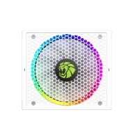 купить БП ATX 1050W GameMax RGB-Smart 1050 PRO WH,Gold,24 8/20 4 8/24 4 8/24 8 8,14cm,4x6 2p 2х16p PCI-E в Алматы фото 2