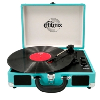 купить Проигрыватель виниловых пластинок RITMIX LP-160B Blue в Алматы фото 1