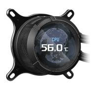 купить СЖО Asus ROG Strix LC III 360 ARGB LCD,LGA115X/1200/1700/1851/AM4/AM5,350W,3x12cm,4 pin,Black в Алматы фото 2