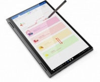 купить Ноутбук Lenovo Yoga C740-15IML 15.6** FHD(1920x1080) IPS nonGLARE/TOUCH/Intel Core i7-10510U 1.80GHz Quad/8GB/256GB SSD/GMA HD/WiFi/BT5.0/HD Web Camera/BLKB+FPR+USB-C/Active Pen/4cell/1,9 kg/W10/1Y/IRON GREY в Алматы фото 3