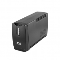 купить Источник бесперебойного питания 3Cott-650-OFC, Office line, UPS AVR, 650VA/390W, 12V/7Ah, IEC C13*4, Cable C13*1, RJ11, LED в Алматы фото 1