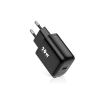 купить Зарядное устройство сетевое Kuulaa KL-CD28B USB Type-C 20W черный в Алматы фото 1