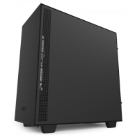 купить Корпус NZXT H510i CA-H510i-BR Compact Mid Tower Black/Red Chassis with Smart Device 2, 2x 120mm Aer F Case Fans, 2x LED Strips and Vertical GPU Mount в Алматы фото 1