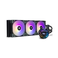 купить Жидкостная система охлаждения AIGO AT360 <RGB, Intel 1200/115x/20xx, AMD AM4/3, FAN120> в Алматы фото 1