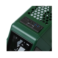 купить Корпус Thermaltake AH T200, Mini Tower, m-ATX, Racing Green, 2x3.5*/2x2.5*, 2xUSB3.0, USB-C в Алматы фото 2