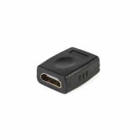 купить Переходник, SHIP, AD104P, HDMI Female на HDMI Female, Маленький пластиковый адаптер, Пол. пакет, Чёрный в Алматы фото 1