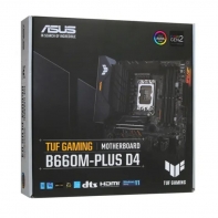 купить Материнская плата ASUS TUF GAMING B660M-PLUS D4, LGA1700 4xDDR4 4xSATA3 RAID 2xM.2 HDMI DP mATX в Алматы фото 4
