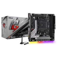 купить Материнская плата ASRock B550 PHANTOM GAMING-ITX/AX AM4 2xDDR4 4xSATA3 M.2 HDMI DP M-ITX в Алматы фото 2