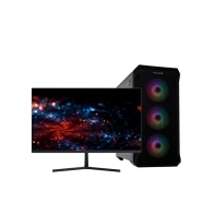 купить Core i5-12400F-2.5GHz/H610/RAM 16GB/SSD 512GB/RTX3050-6GB/no DVD/600W/Монитор 27" Sanc 100Hz в Алматы фото 1