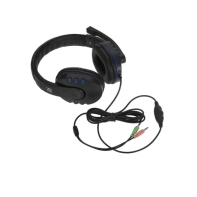 купить Наушники с микрофоном Defender Warhead G-160 черный + синий в Алматы фото 3