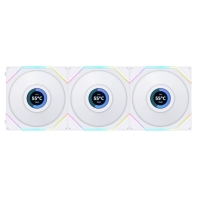 купить Вентилятор&nbsp;Lian Li Uni Fan TL120 LCD 3-pack White&nbsp;(G99.12TLLCD3W.00) в Алматы фото 3