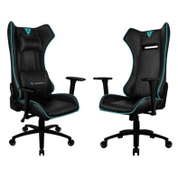 купить Игровое компьютерное кресло, ThunderX3, UC5 BC, Искусственная кожа PU AIR, (Ш)60*(Г)90*(В)129 (137) см,Чёрно-Голубой в Алматы фото 1
