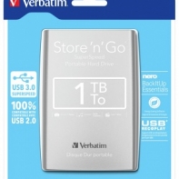 купить Внешний жесткий диск 2,5 2TB Verbatim Store *n* Go 053195 серебро в Алматы фото 1
