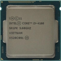 купить Процессор Intel 1150 i3-4160 3M, 3.60 GHz HD4400 oem 2 Core Haswell (i3-4160 oem) в Алматы