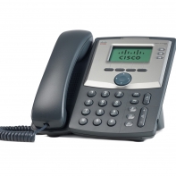 купить Cisco SB	Телефон IP	SPA303-G2	IP телефон Cisco SB SPA303-G2 (SIP) 3 линии, 2 x 10/100 Eth, ч/б LCD 128x64, 3 прогр. клав., блок питания в комплекте в Алматы фото 1