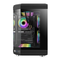купить Компьютерный корпус Gamemax HYPE Black без Б/П&nbsp;14100901972 в Алматы фото 2