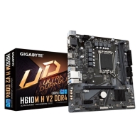 Купить Материнская плата GIGABYTE H610M H V2 DDR4, LGA1200, H610, PCIe16, D-SUB+HDMI, M.2, 4xSATA, DDR4 Алматы