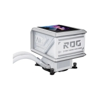 купить Водяное охлаждение CPU Asus ROG RYUO IV SLC 360 ARGB WHT, 3x120mm, AMOLED-display, Black в Алматы фото 2