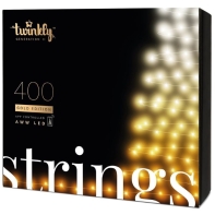 купить Гирлянда Twinkly Strings 400 AWW, Gen II, IP44, Length 32m, Black wire в Алматы фото 3