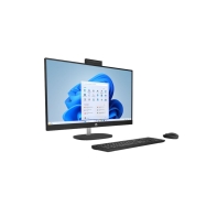 купить Моноблок HP CJ2D9EA All-in-One Desktop AI 27-cr2024ci PC 27** FHD (1920 x 1080) Touch IPS/Intel Core Ultra 7 255U up to 5.2GHz (12C)/16GB/512GB/Intel UHD Graphics/Wi-Fi 6/BT5.4/HP TrueVision FHD 1080p + IR/Wireless mouse+keyboard/DOS/1Y/Jet black в Алматы фото 2